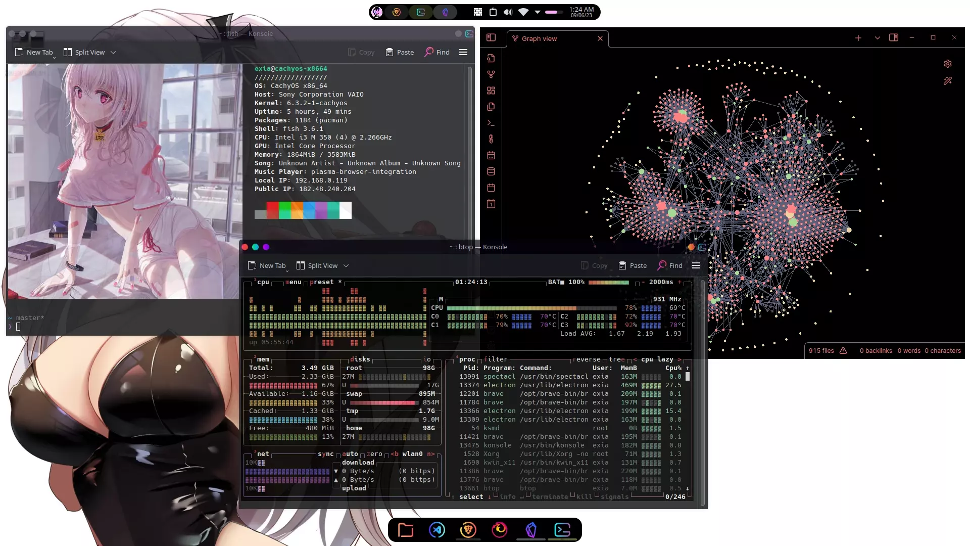 CachyOS - My Desktop